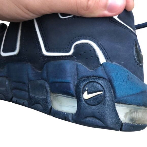 2017 Nike Air More Uptempo Obsidian Size 5 - Picture 9 of 16